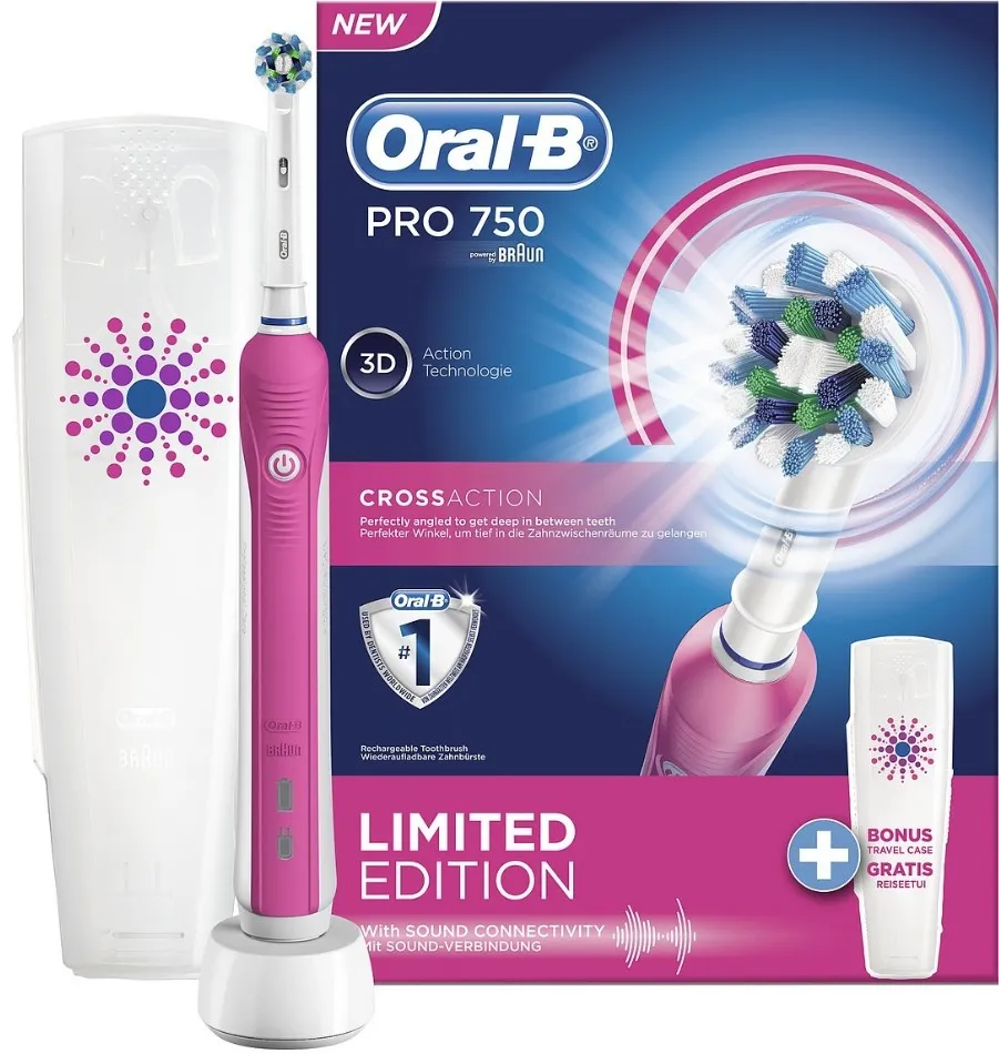 Электрическая зубная щетка Braun Oral-B PRO 750 Cross Action в Москве и Московской области от магазина Ammina